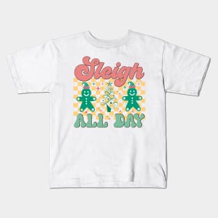 sleigh all day Kids T-Shirt